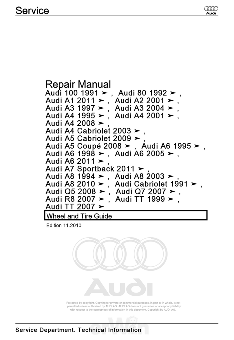 Audi 100 1991 Mode d'emploi Audi 100 1991 Mode d'emploi
