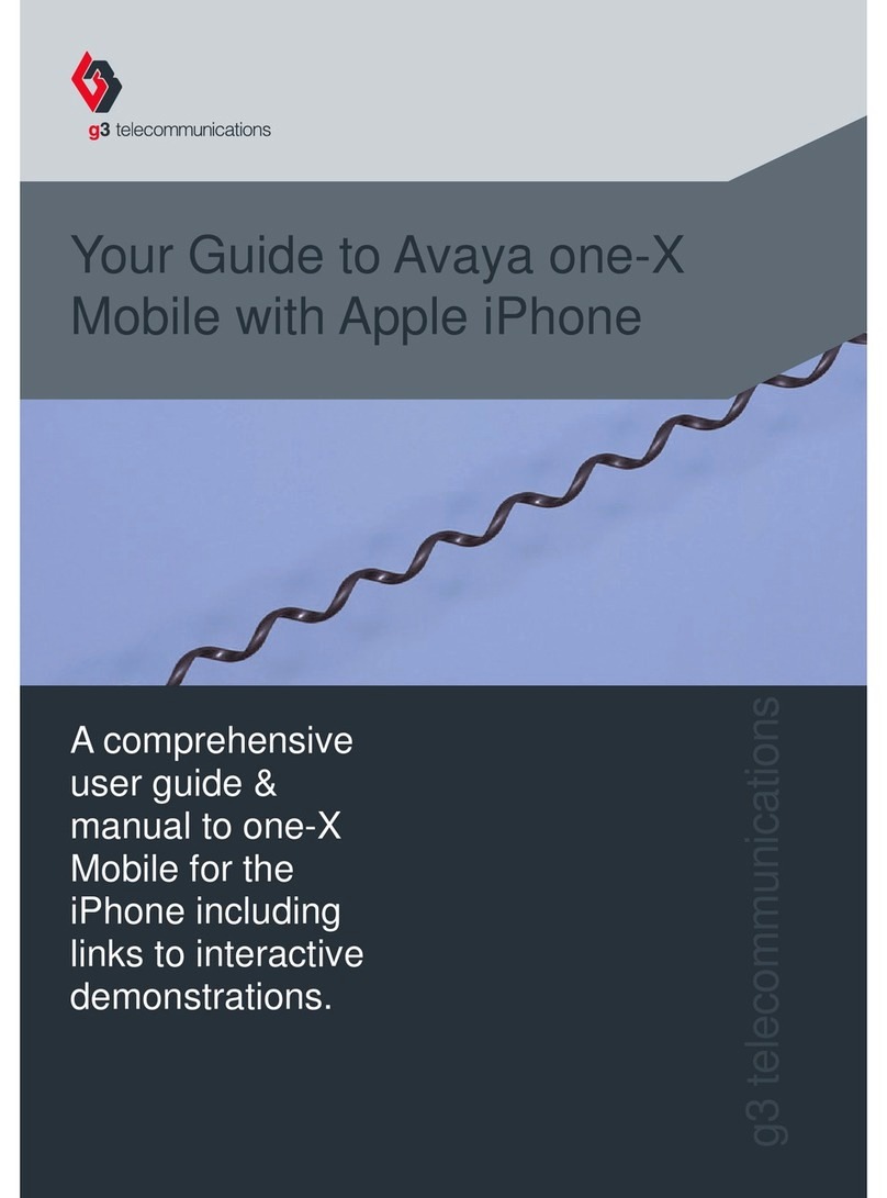 Avaya one-X Quick Edition Manuel utilisateur Avaya one-X Quick Edition Manuel utilisateur