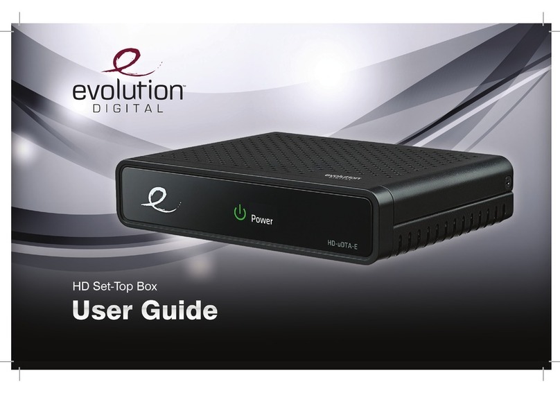 Evolution Digital DMS2004UHDS Manuel utilisateur