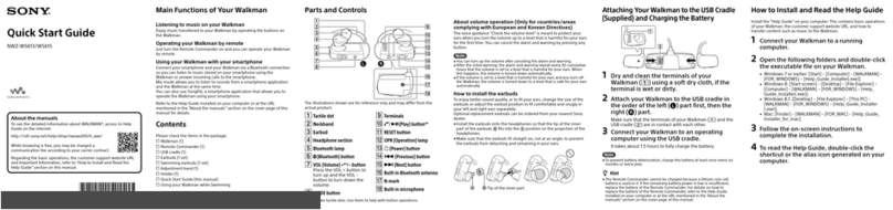 Sony Walkman NWZ-WS613 Manuel utilisateur