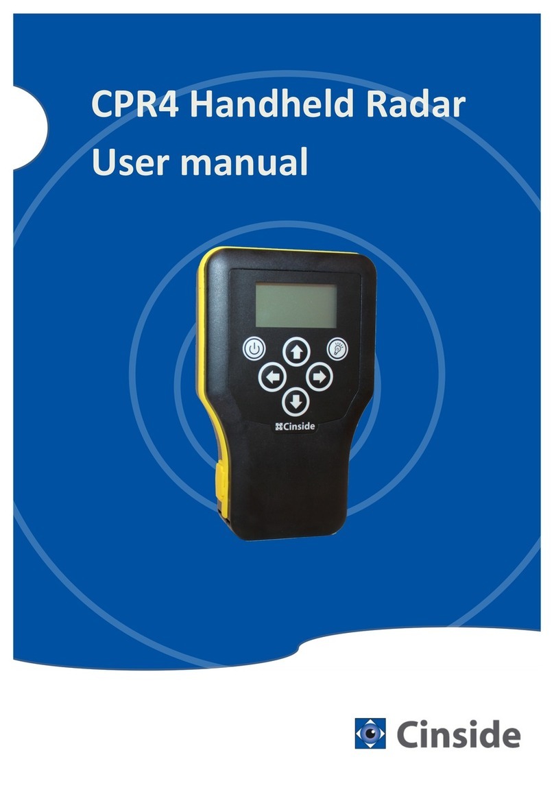 Cinside CPR4 Manuel utilisateur