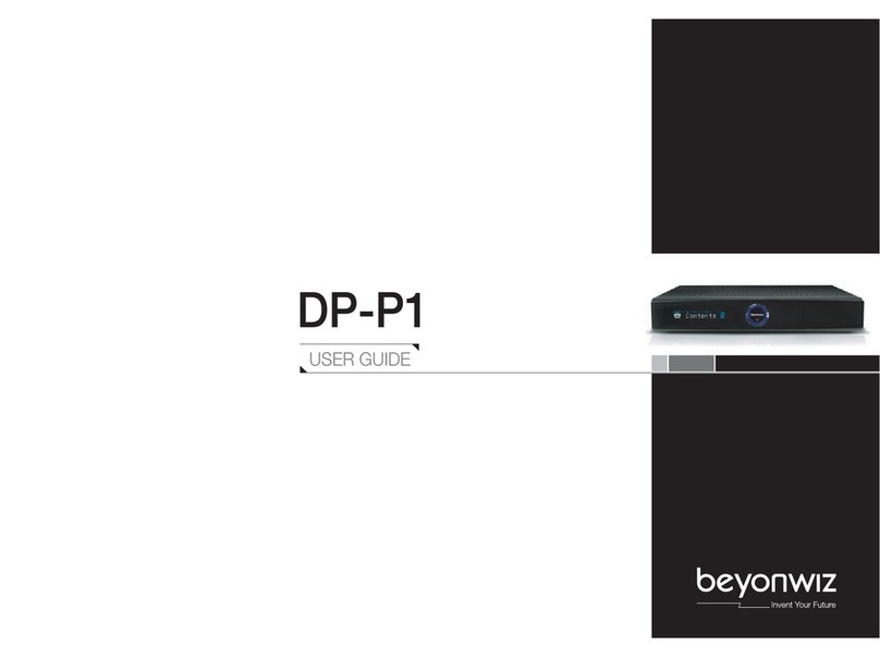 Beyonwiz DP-P1 Manuel utilisateur