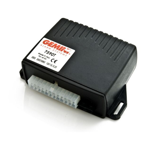 Gemini 7590 Manuel utilisateur