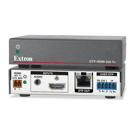 Extron electronics HDMI 230 D Manuel utilisateur