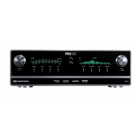 Crestron PSPHD Manuel utilisateur