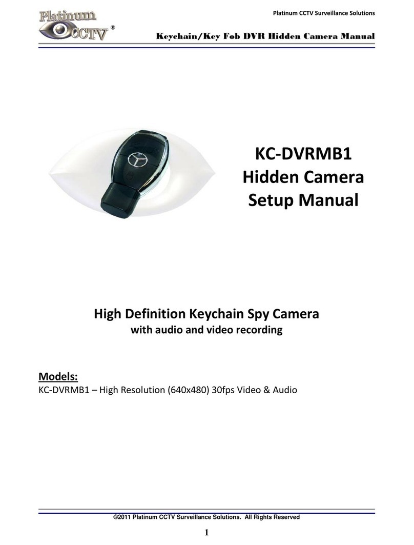 Platinum CCTV KC-DVRMB1 Guide de l'utilisateur