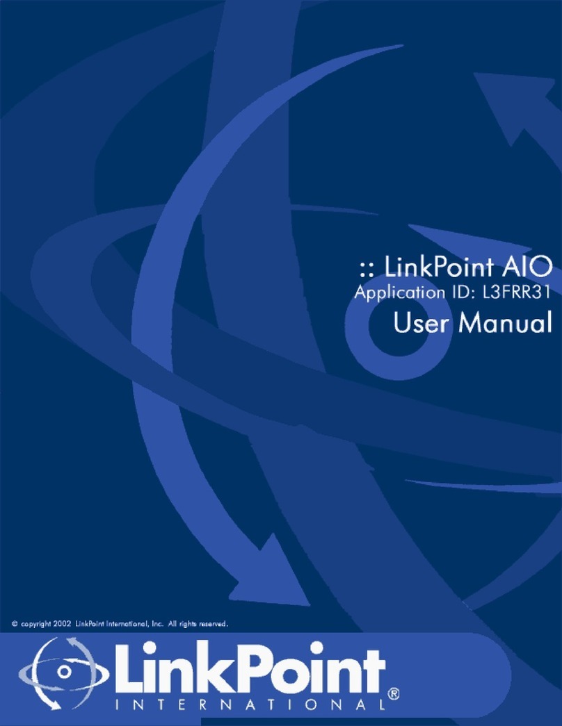 LinkPoint 3000/AIO Manuel utilisateur