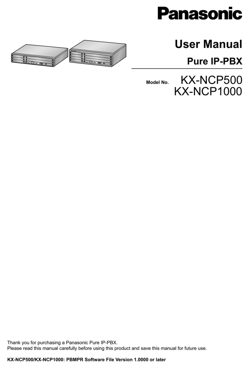 Panasonic KX-NCP500 Manuel utilisateur