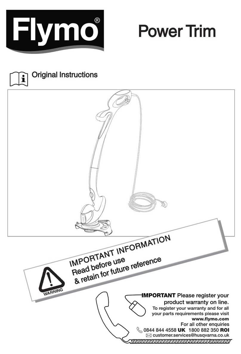 Flymo Power Trim Manuel utilisateur
