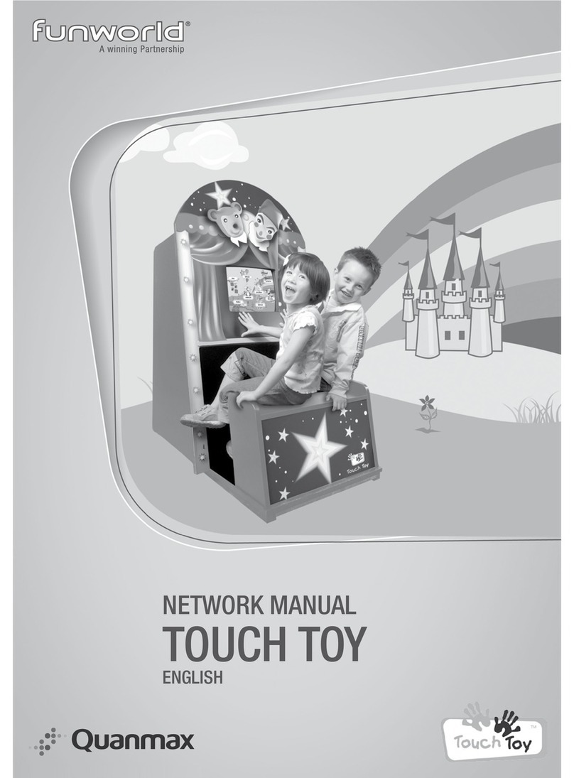 Quanmax TOUCH TOY Instructions d'installation et d'entretien