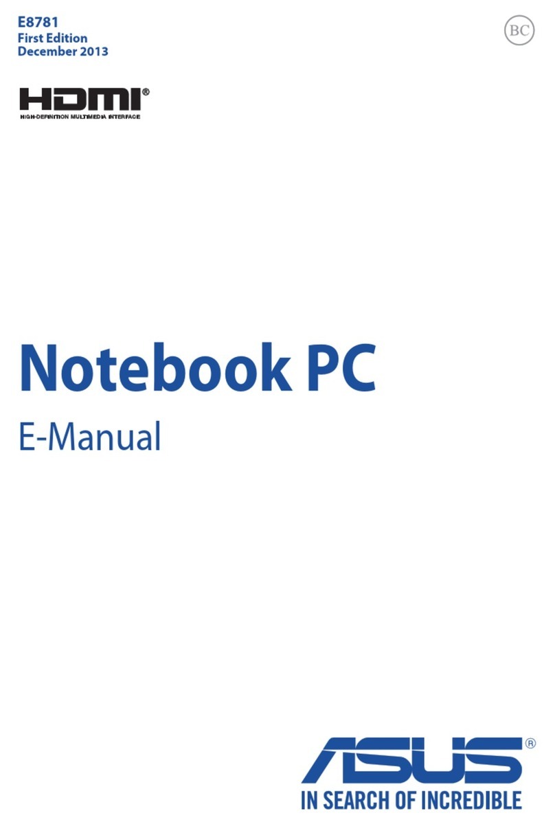 Asus E8781 Manuel utilisateur
