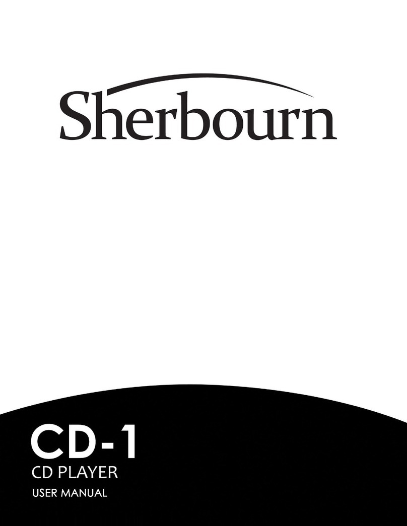 Sherbourn CD-1 Manuel utilisateur