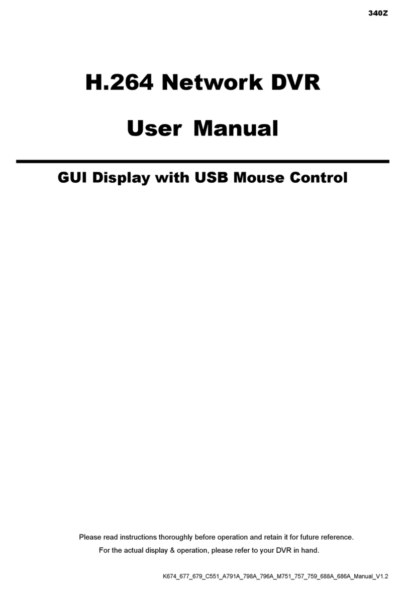 Kguard 340Z Manuel utilisateur