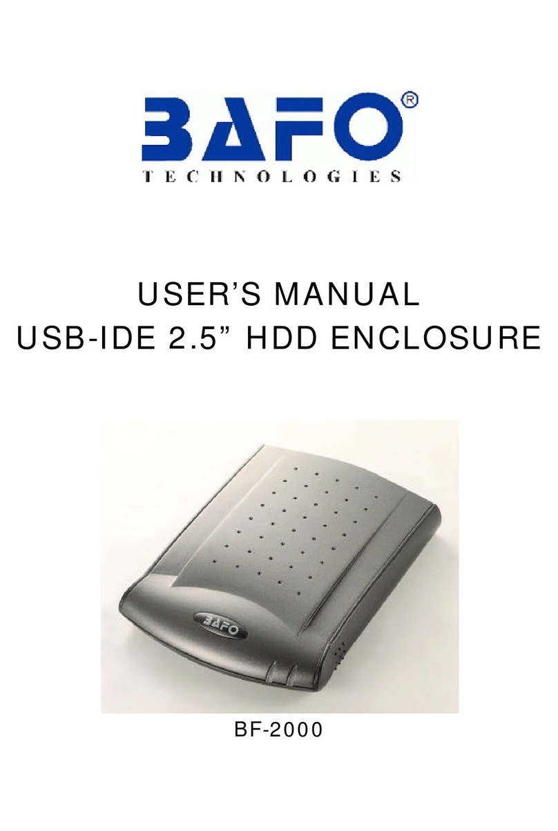 Bafo BF-2000 Manuel utilisateur