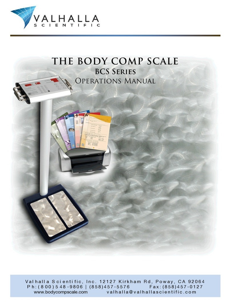 Valhalla BCS Serie Manuel utilisateur