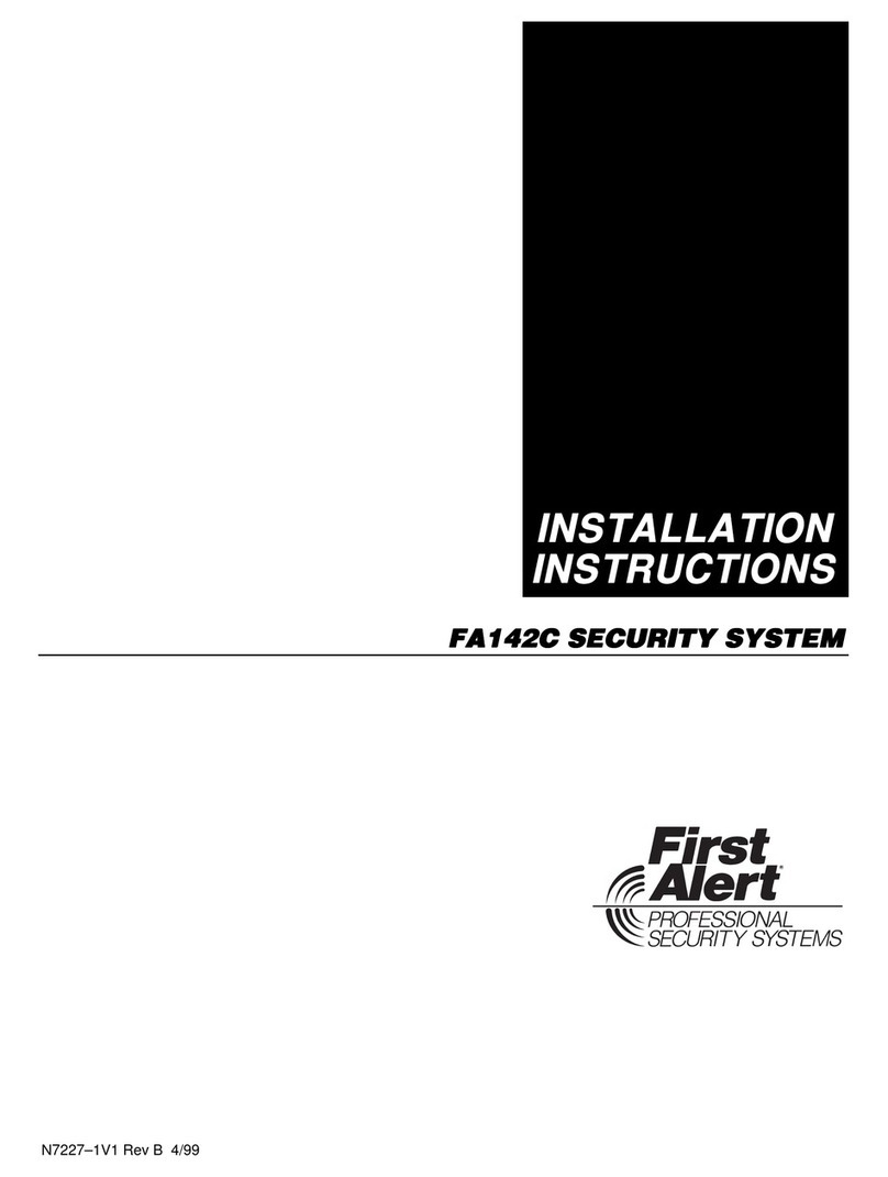 First Alert FA142C Manuel utilisateur