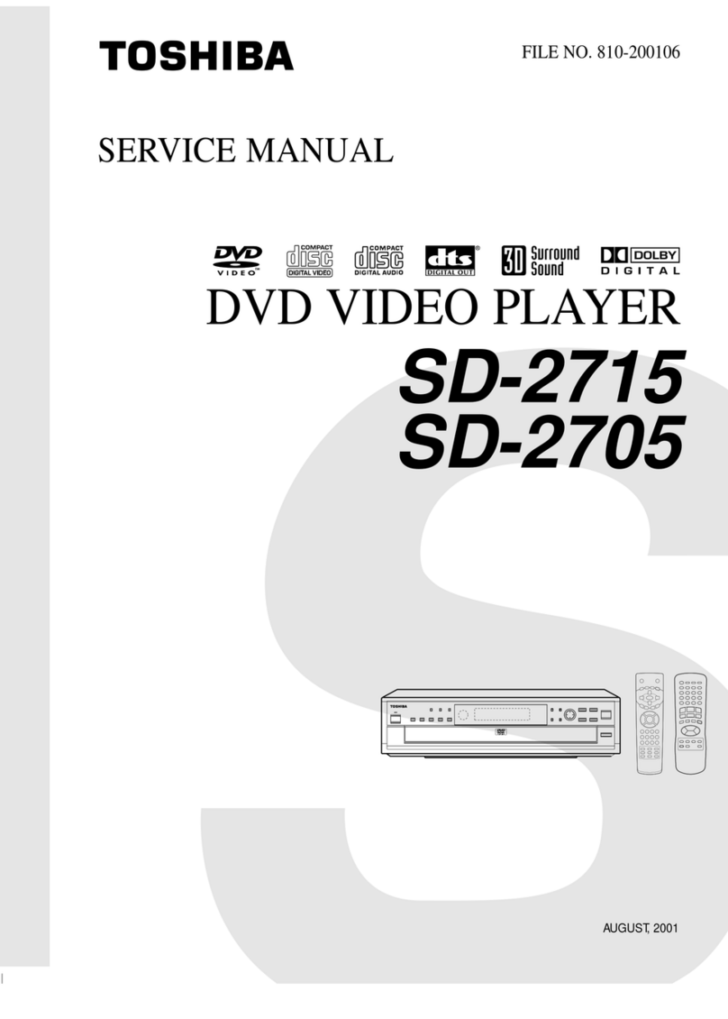 Toshiba SD-2715 Manuel utilisateur Toshiba SD-2715 Manuel utilisateur