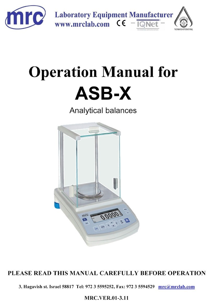 MRC ASB-X Manuel utilisateur