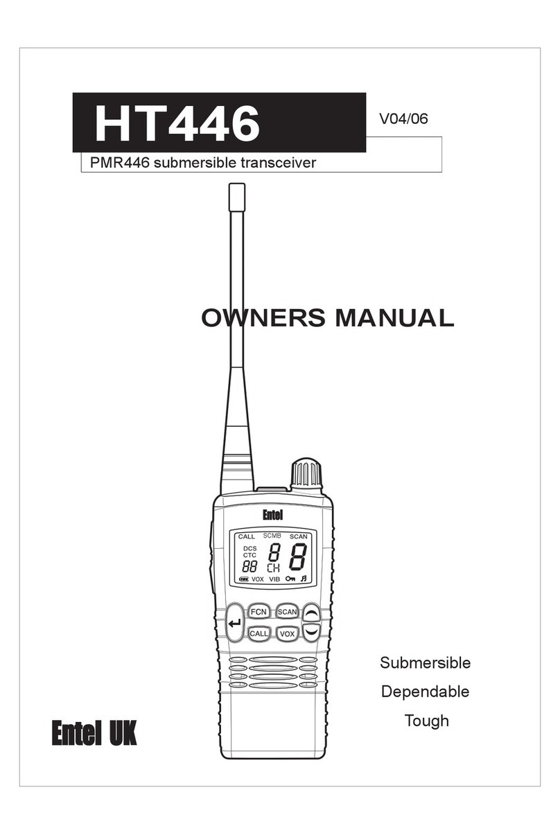Entel HT446 Manuel utilisateur