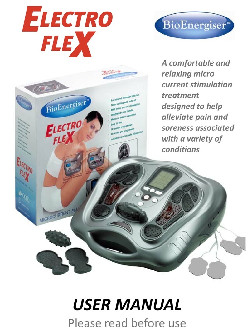 BioEnergiser ElectroFlex Manuel utilisateur