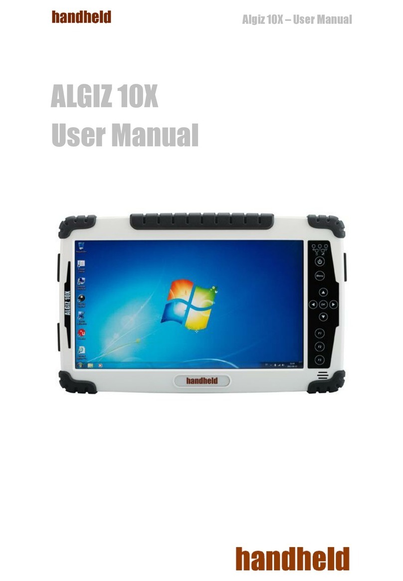 Hand Held Products ALGIZ 10X Manuel utilisateur