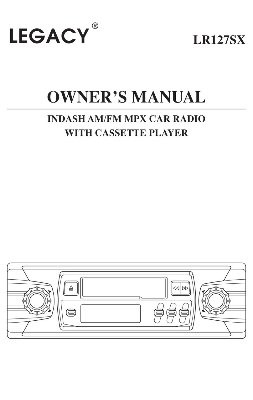 Legacy LR127SX Manuel utilisateur