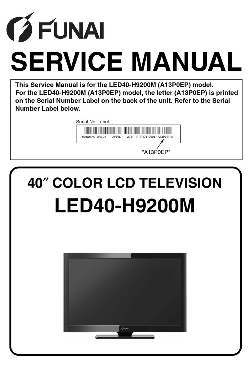 FUNAI LED40-H9200M Manuel utilisateur