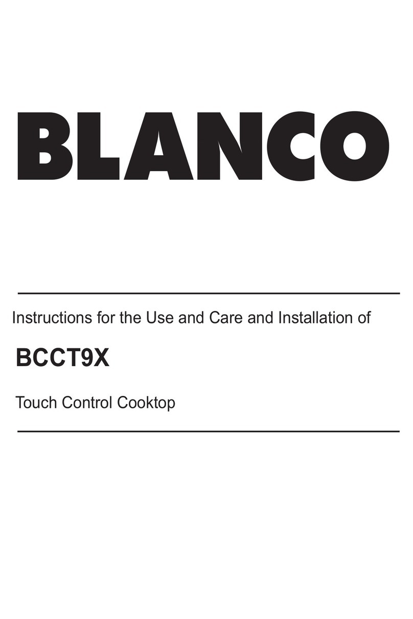 Blanco BCCT9X Guide d'installation