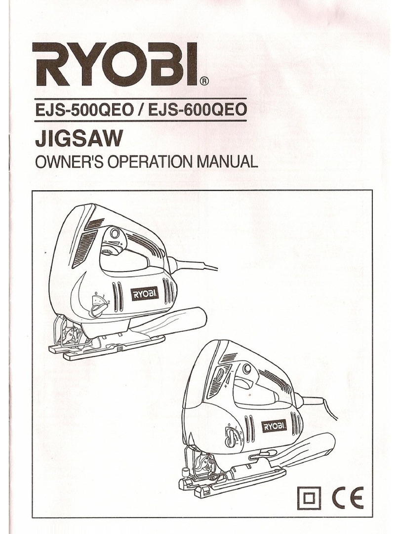 Ryobi EJS-500QEO Instructions d'utilisation