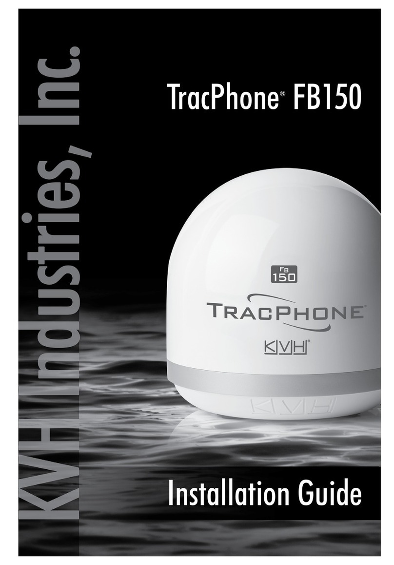 TracPhone FB150 Manuel utilisateur TracPhone FB150 Manuel utilisateur