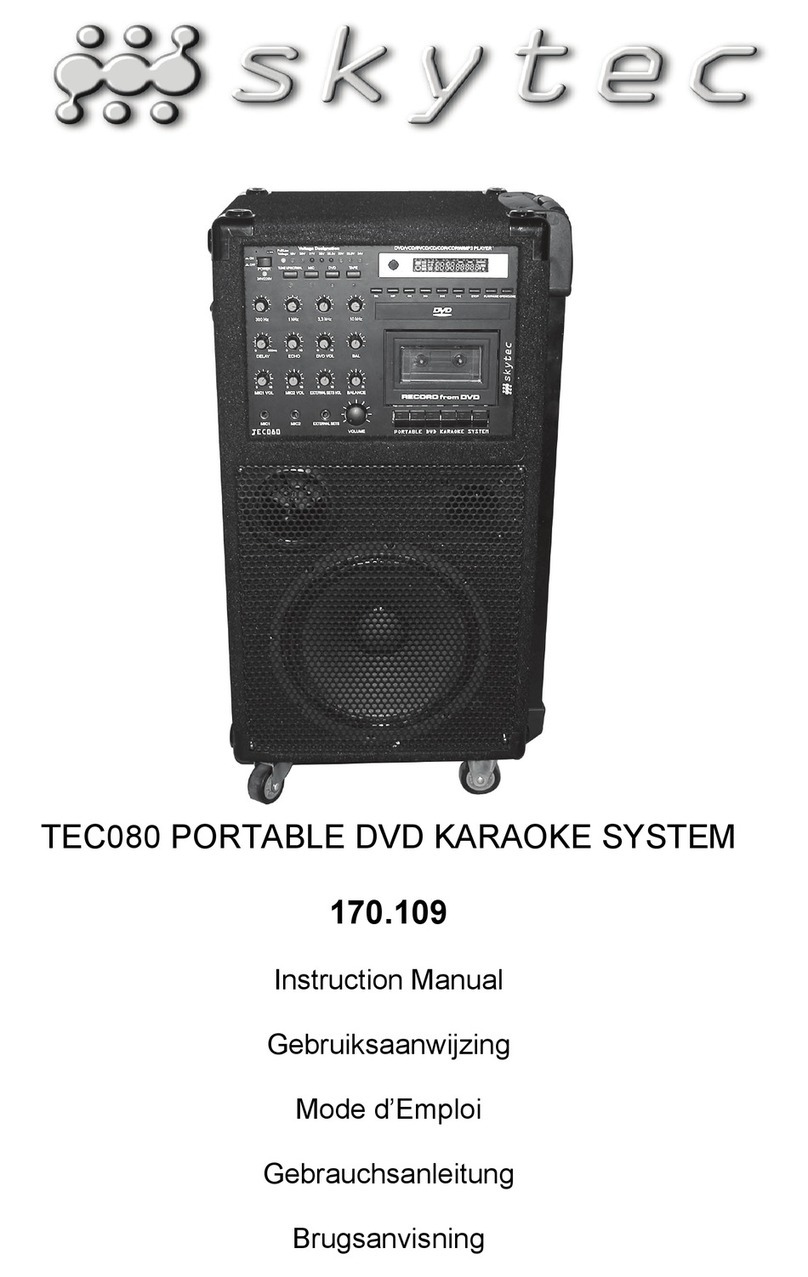 sky-tec TEC080 Manuel utilisateur
