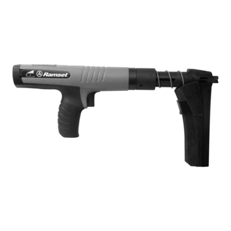 RAMSET RT400 M Guide de maintenance et de service RAMSET RT400 M Guide de maintenance et de service