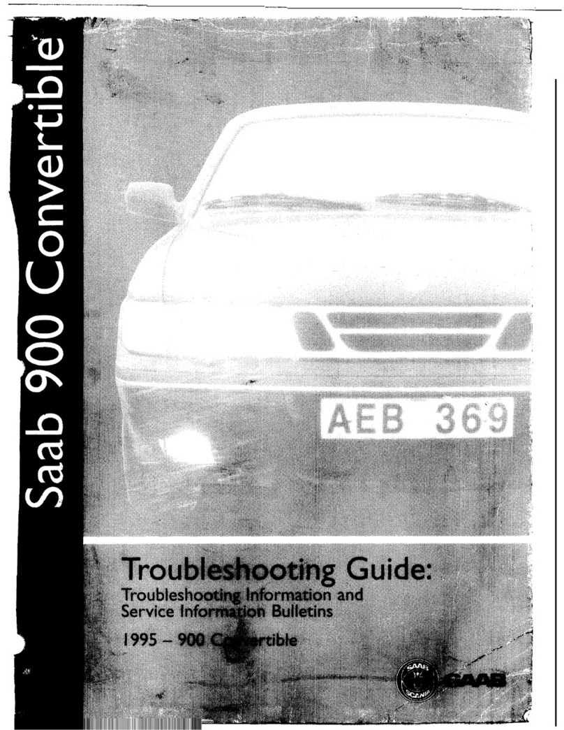 Saab 900 Convertible Manuel utilisateur