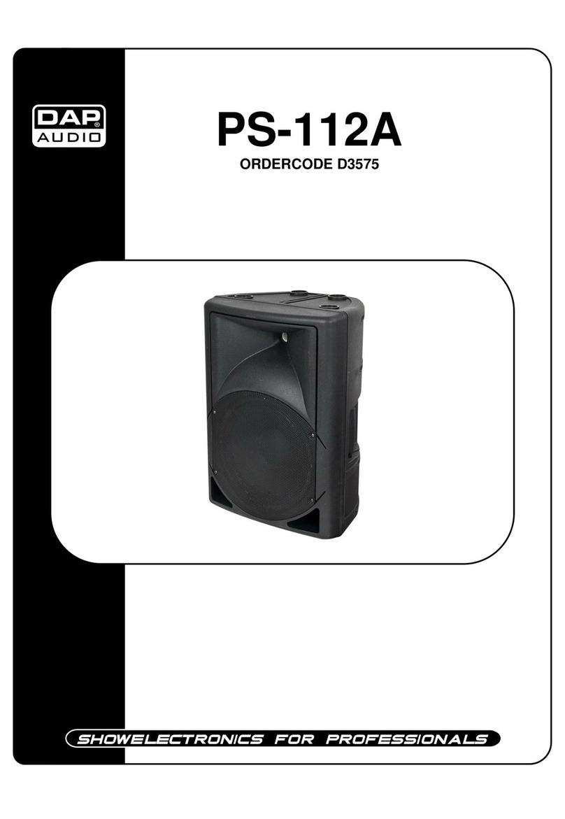 DAPAudio PS-112A Manuel utilisateur