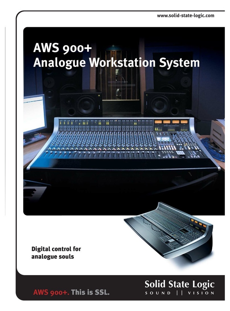 Solid State Logic AWS 900+ Manuel utilisateur