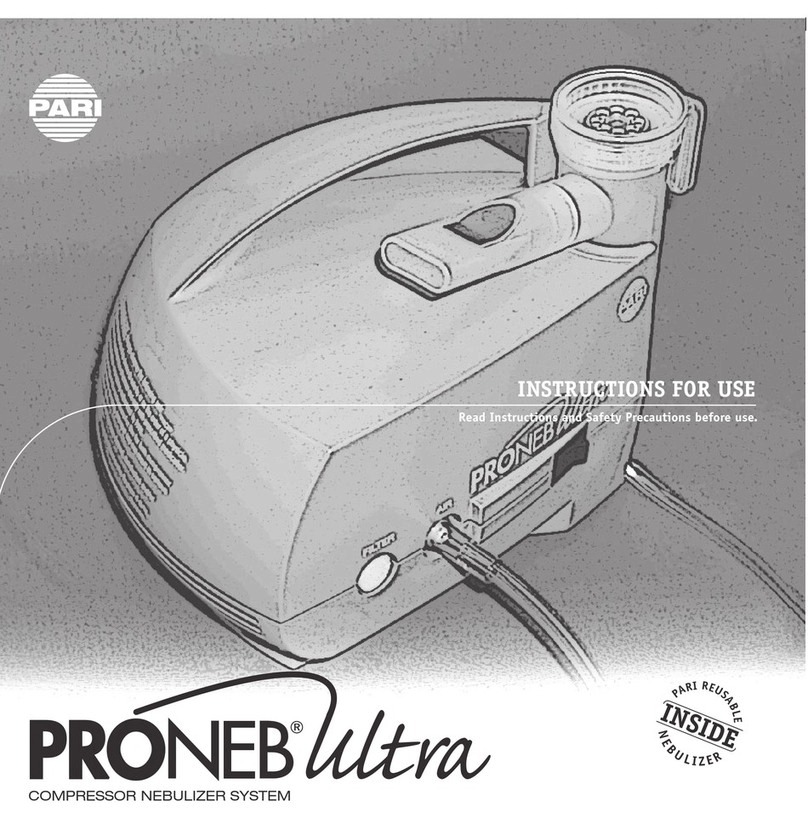 Pari ProNEB Ultra Manuel utilisateur