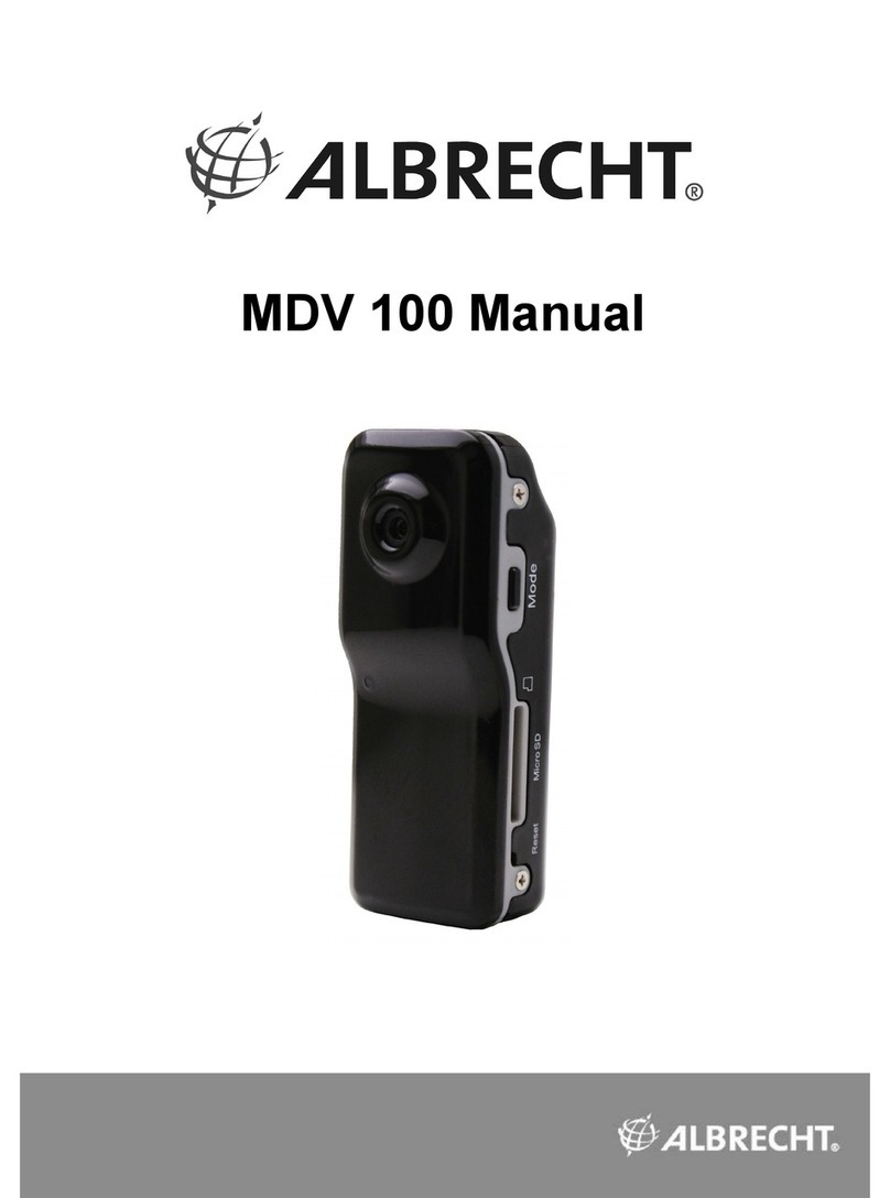Albrecht MDV 100 Manuel utilisateur Albrecht MDV 100 Manuel utilisateur