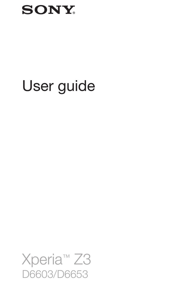 Sony D6603 Manuel utilisateur