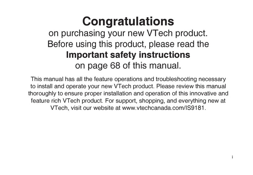 V-tech IS9181 - Network Audio Player Manuel utilisateur