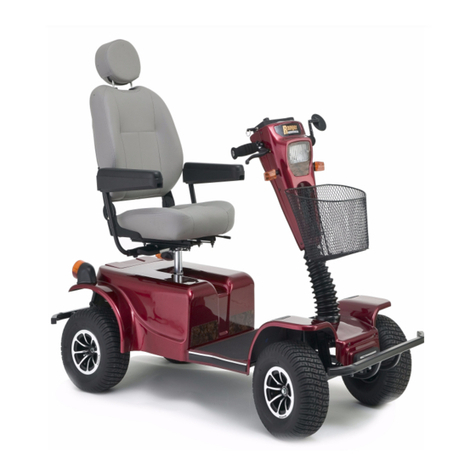 Pride Mobility Ranger Manuel utilisateur