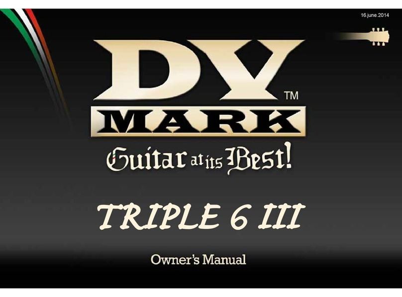 DV Mark Triple 6 III Manuel utilisateur