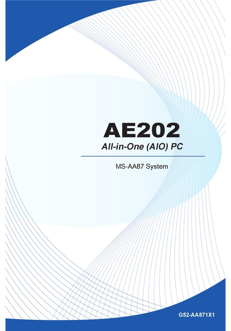 MSI AE202 Manuel utilisateur