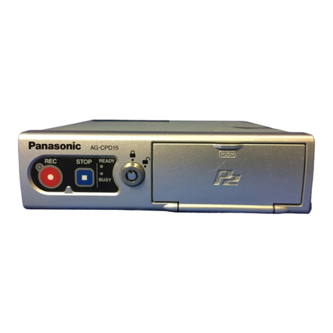 Panasonic AG-CPD15P Manuel utilisateur