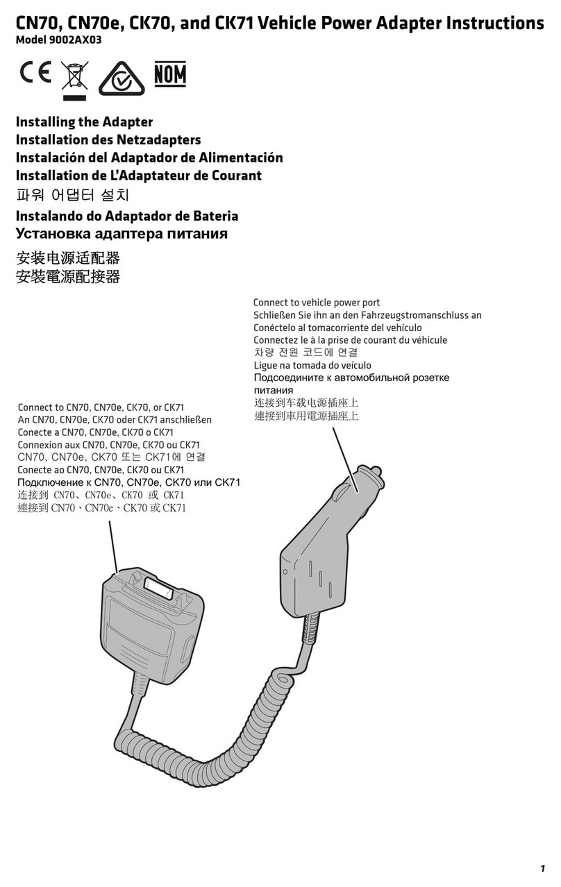 Intermec 9002AX03 Manuel utilisateur