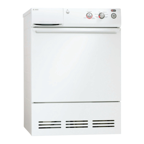 Asko TD25 Manuel utilisateur