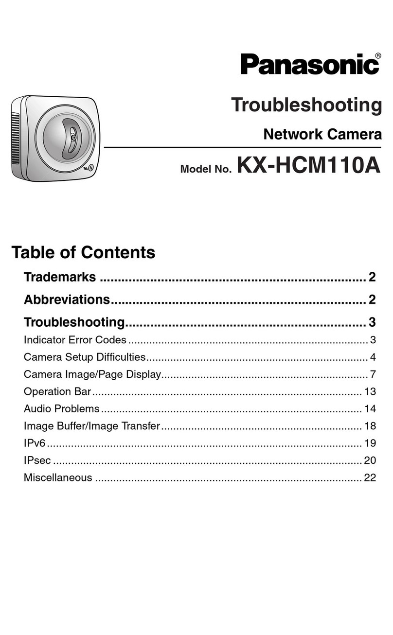 Panasonic OneHome KX-HCM110A Manuel utilisateur
