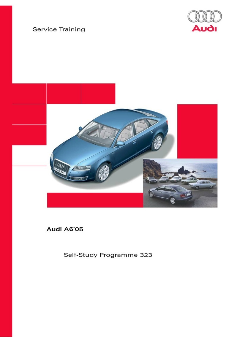 Audi A6'05 323 Instructions de montage