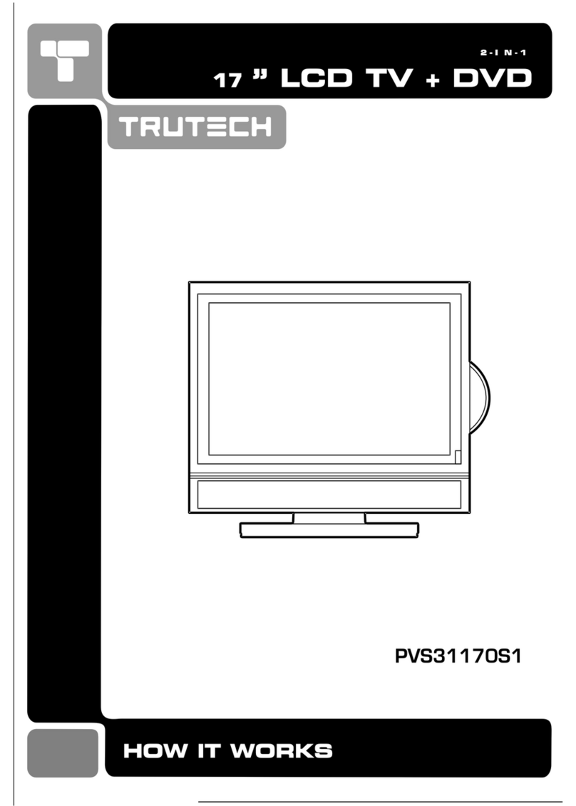 TruTech PVS31170S1 Manuel utilisateur