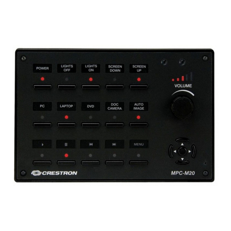 Crestron MPC-M10 Comment utiliser
