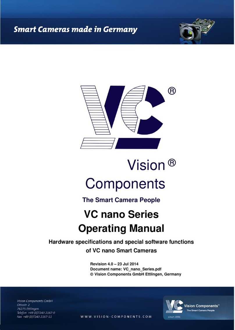 Vision VC nano Series Manuel utilisateur